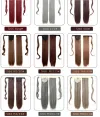 New high-temperature silk invisible Velcro straight ponytail, new hair extension Velcro ponytail Application Scenario
